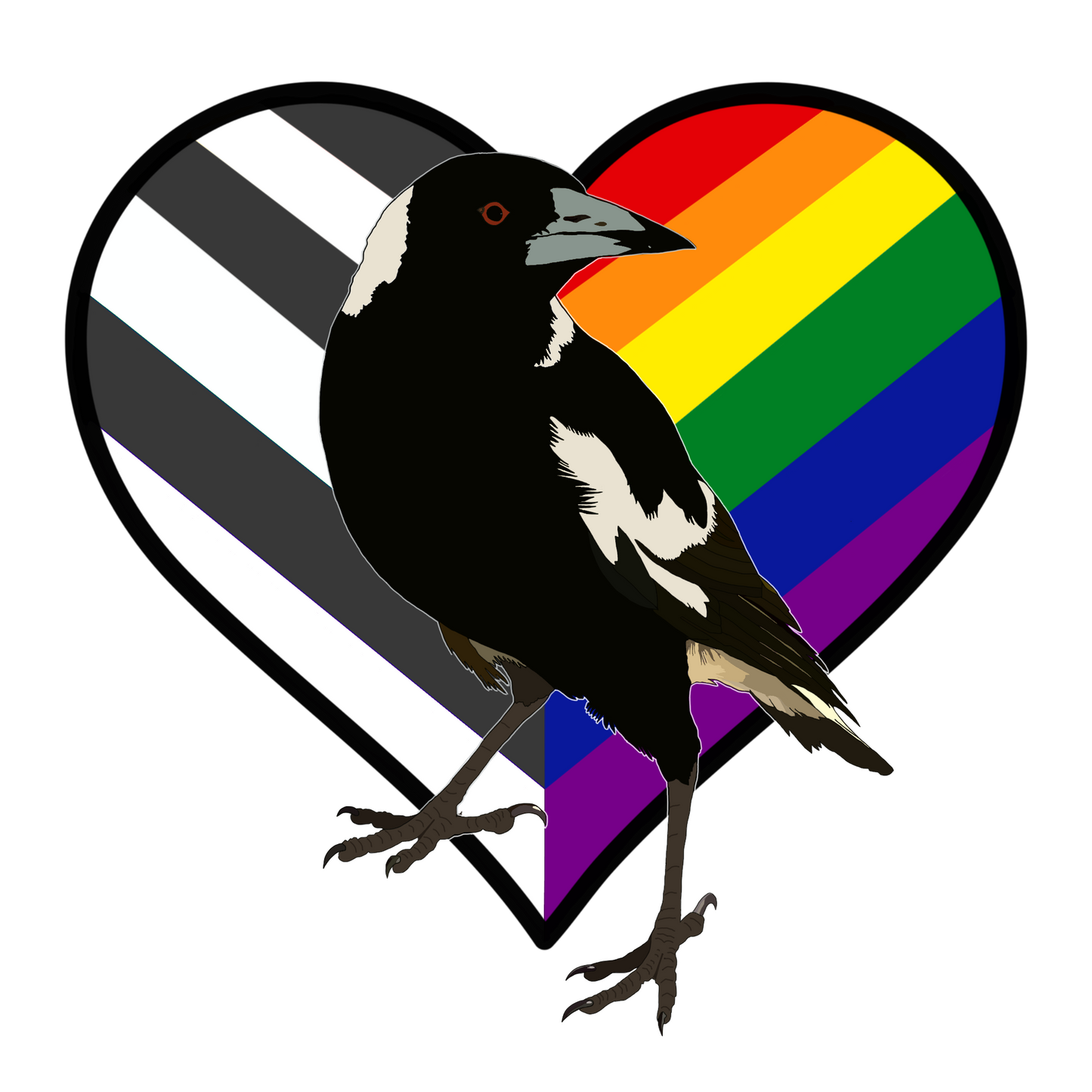 D. Maggie Pride Stickers