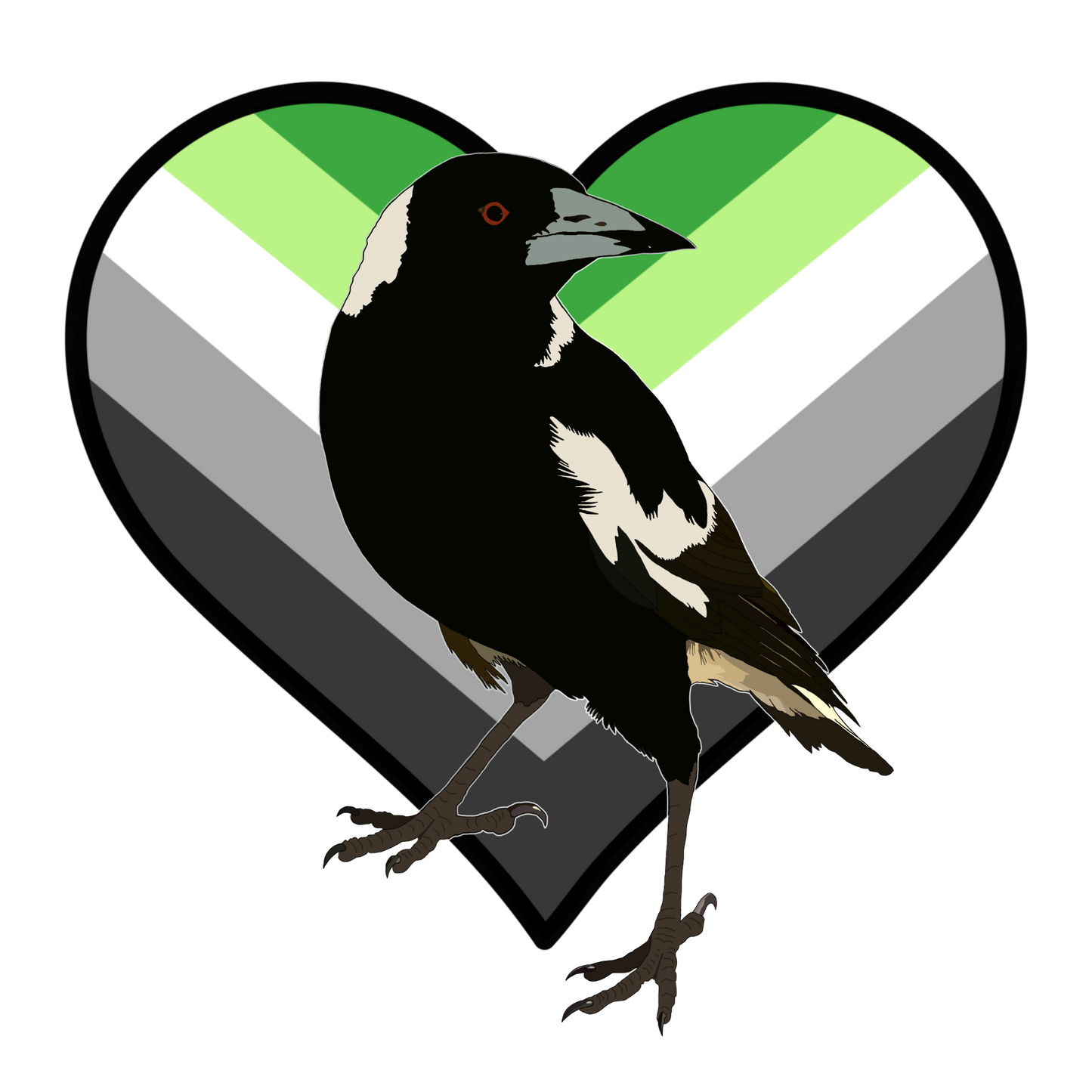 D. Maggie Pride Stickers