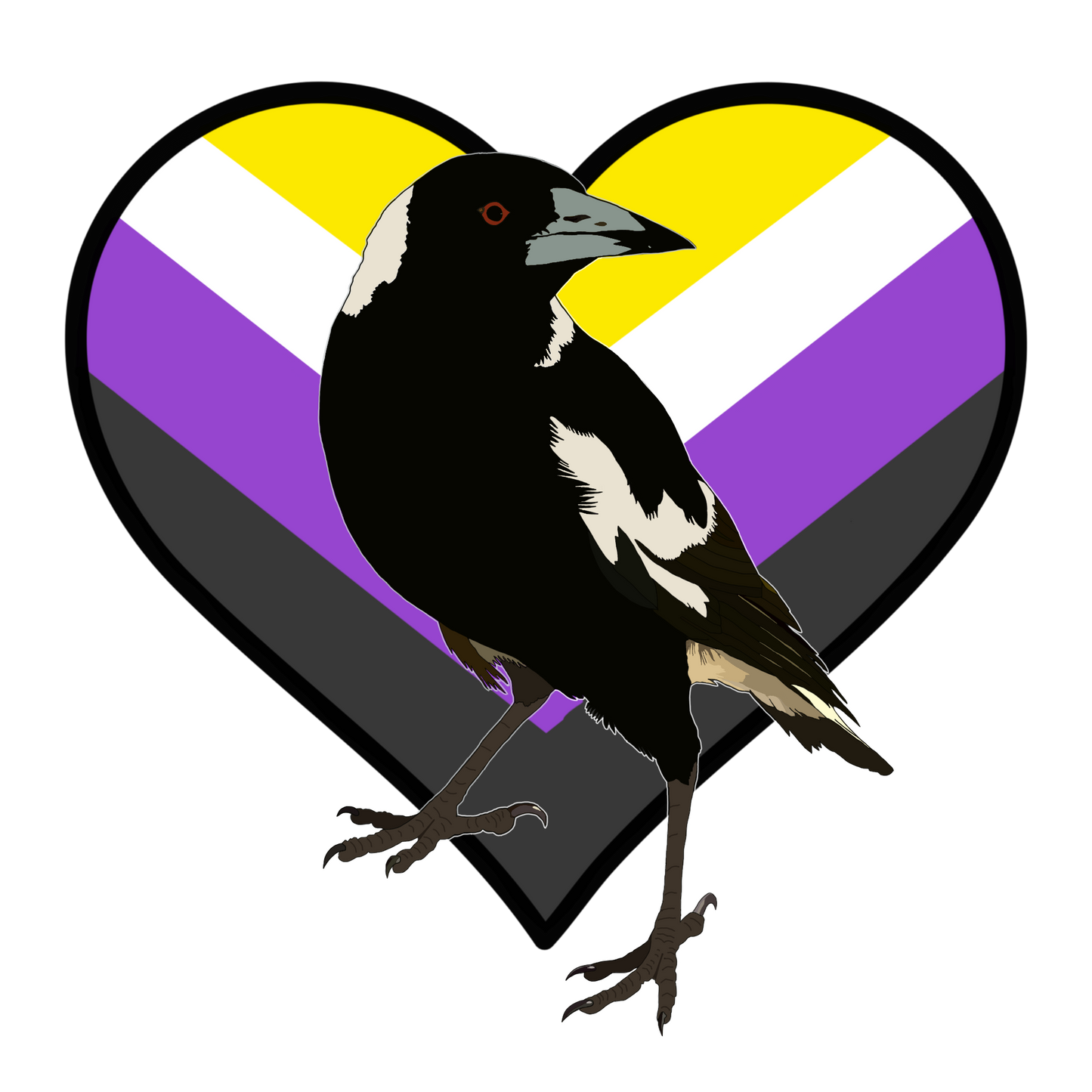 D. Maggie Pride Stickers