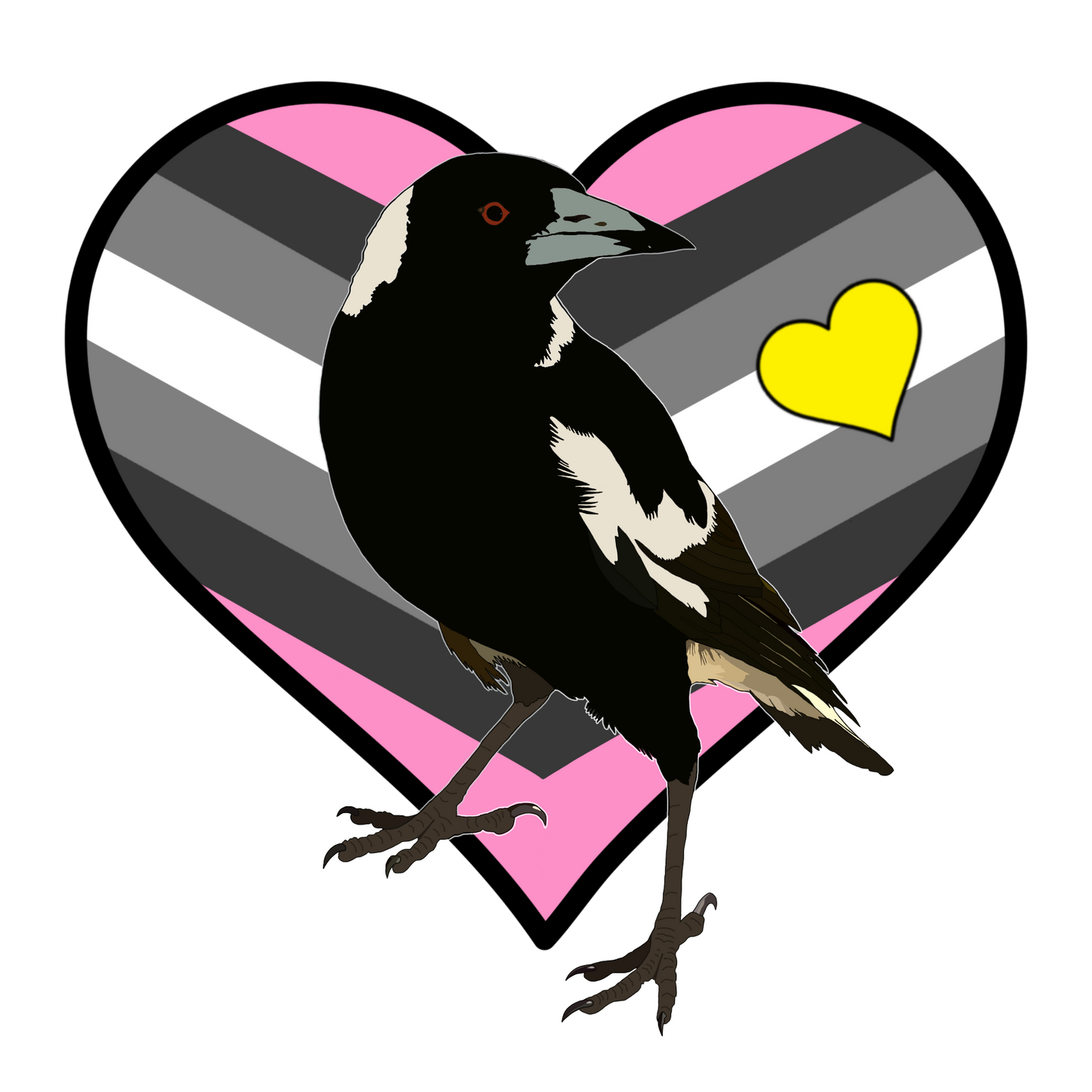 D. Maggie Pride Stickers